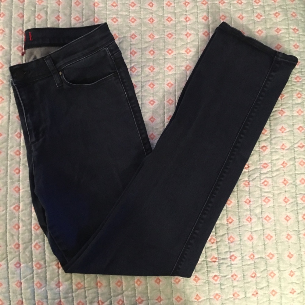 Elle Paris Dark Wash Soft Denim Jean Size 12